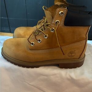 Timberland Tan Combat Boots